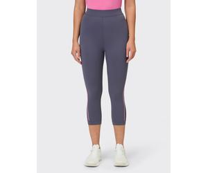 Seamless Capritights VENICE BEACH "LEGGINGS 3/4 KIMBERLY", Damen, Gr. M (40), N-Gr, blau mussel, Obermaterial: 75% Polyamid, 25% Elasthan, Hosen, sportlicher Stil, für Sport, atmungsaktiv, schnell tro