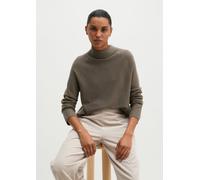 Seamless-Pullover relaxed braun S