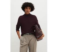 Seamless-Pullover relaxed rot M