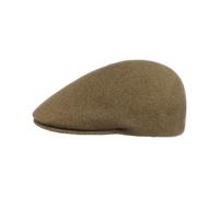 Seamless Wool Gatsby 507 Flatcap - dunkelbeige / L (58-59 cm)