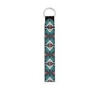 SEANATIVE Schlüsselanhänger Wristlet Strap für Schlüssel Hand Handgelenk Lanyard Schlüsselband Schlüsselhalter, Aztekische Western, Einheitsgröße