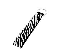 SEANATIVE Schlüsselband für das Handgelenk, Schlüsselanhänger, USB/Handy, für Damen und Herren, zebra, Einheitsgröße