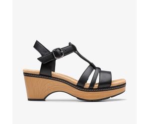 Seannah Madi Black Leather Sandalen 37,5 EU/IT