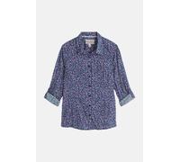 Seasalt Bluse Larissa Damen Blau Lila Blumen Flower Blau 42