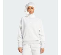 Seasonal Essentials 3-Streifen Sweatshirt Light Grey Heather / White XS