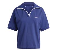 ADIDAS SPORT Seasonal Essentials Colorpop Polo with Embroidered Graphic (QF562) S Dark Blue / White