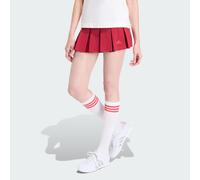 ADIDAS SPORT Seasonal Essentials Colorpop Skirt with inner Leggings (CC791) L Active Maroon / Off White