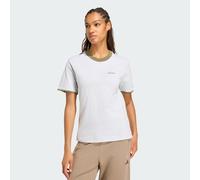 Seasonal Essentials Colorpop T-Shirt mit aufgestickter Grafik Light Grey Heather / Olive Strata 2XL