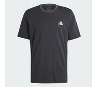 adidas Men's Seasonal Essentials Mélange Tee T-Shirt, black Melange, L