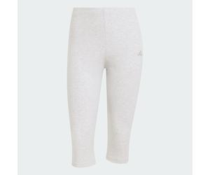 Seasonal Essentials Rib Capri Leggings Light Grey Heather XL