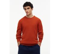 SEASONAL STRUCTURE CREW NECK Rusty Ochre - Gr. - S