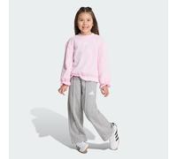 Seasonals Sweatset, Rüschen Clear Pink / White 122