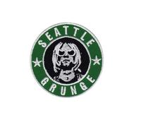 Seattle Grunge bestickter Aufnäher zum Aufbügeln