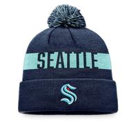 Seattle Kraken NHL Fanatics Fundamental Mütze Navy Navy
