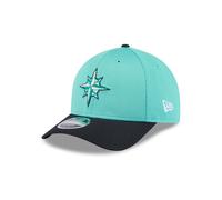 Seattle Mariners New Era MLB 2025 Spring Training 9FORTY M-Crown Snapback Cap Türkis - ONE SIZE