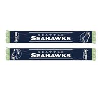 Seattle Seahawks NFL Schal Fanschal Scarf ** Team HD Knitted Jaquard Scarf ** in 145 x 20 cm