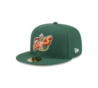 Seattle SuperSonics 1995 New Era Hardwood Classic 59FIFTY Fitted NBA Cap Grün - 7 1/4