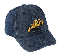SEAUR Baseballkappen Kinder Bagger Denim Basecap Jungen Mädchen 3-8 Jahre Baumwolle Kappe Verstellbar Baseball Cap Kleinkind Kappi Cappy 52-54CM