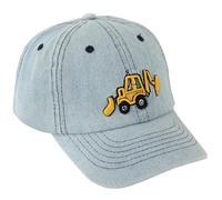 SEAUR Basecap Kinder Bagger Denim Kappe Jungen Mädchen 3-8 Jahre Verstellbar Baseball Cap Baumwolle Baseballkappe Kleinkind Cappy Kappi 52-54CM