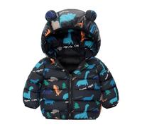 SEAUR Warm Daunenjacke Baby Mädchen Herbst Steppjacke Niedliche Winter Mantel Kleinkind Winterjacke Langarm Outdoor Mode