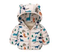 SEAUR Warm Daunenjacke Baby Mädchen Herbst Steppjacke Niedliche Winter Mantel Kleinkind Winterjacke Langarm Outdoor Mode