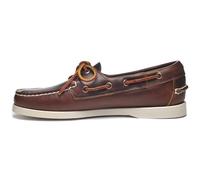 Segelschuhe Sebago Docksides Portland Waxed, Braun (900), Damen, EU 38 (US 7.5 / 24 cm)