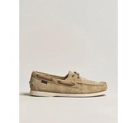 Sebago Docksides Suede Boat Shoe Beige Camel Beige EU46,5