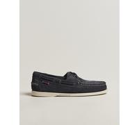 Sebago Docksides Suede Boat Shoe Blue Navy Blau EU45