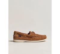 Sebago Docksides Suede Boat Shoe Brown Cognac Braun EU43
