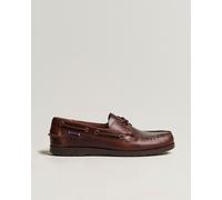 Sebago Endeavor Oiled Leather Boat Shoe Brown Braun EU46