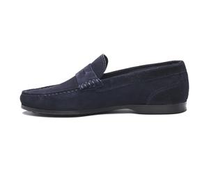 Sebago Herren Byron Suede Mokassin, Blau (Blue Navy 908), 46 EU