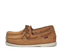Segelschuhe Sebago Docksides Portland Flesh Out, Braun Cognac (907), Herren, EU 42 (US 8.5 / 26.9 cm)