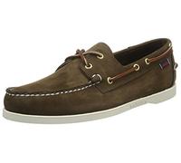 Sebago Herren Docksides Portland Nubuck Bootsschuhe, Braun (Dk Brown 901), 42 EU