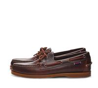 Sebago Herren DOCKSIDES PORTLAND WAXED Boat Shoe, Braun Honey, 43 EU
