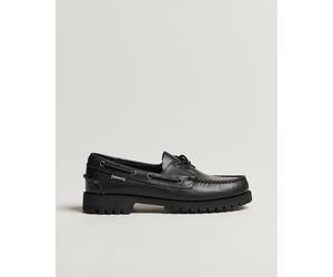 Sebago Ranger Waxy Leather Loafer Total Black Schwarz EU43