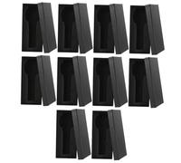 SECFOU 10stücke Handgefertigte Uhrenboxen Schwamm-innenausstattung Aufbewahrung Für Schmuck Und Uhren Für Reisen Und