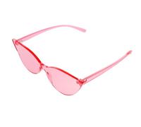 SECFOU Cat Eye Sonnenbrille Damen Retro Partybrille Leichtes Stabiles Design Beach Eyewear für Frauen Stilvolle Dekorative Katzenaugen Brille