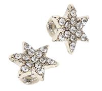 SECFOU Dekorativer Uhrenarmband Anhänger 2 Stück aus Metall mit Detailreicher Textur Geeignet für Silikon Uhrenarmbänder bei Damen und Familie