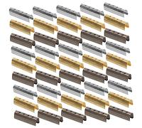 SECFOU Metall Schnürsenkelspitzen 150 Stück 4mm x 20mm Rostfrei Metallköpfe Schnürsenkel Ersatzspitzen Für Schuhe Selbstgemacht Zubehör Für Sneaker Freizeit Erwachsene