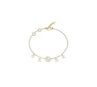 GUESS Armband Secret Garden Flower Charms Bracelet Yellow Gold goldfarben