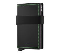 Secrid Bandwallet Matte - Kreditkartenetui 6cc 10.3 cm RFID (black-green)