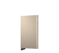 Secrid Card Protector Color Cashmere Kartenetui aus Aluminium für 4 Karten mit oder 6 Karten ohne Prägung, Maße: 10,2 x 6,3 x 0,8 cm, C-Cashmere