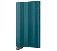 Secrid Cardprotector Fluted - Kreditkartenetui 6cc 10.2 cm RFID (teal+)