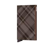 Secrid - CARDPROTECTOR Kreditkartenetui Cardprotector Laser Tartan-Brown tartan-brown