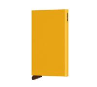 Secrid - CARDPROTECTOR Kreditkartenetui Cardprotector Powder Powder-Ochre Gelb