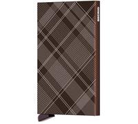 SECRID - CARDPROTECTOR - laser tartan brown
