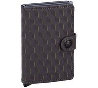 SECRID Geldbörse - Miniwallet Optical grey yellow grau