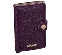 Secrid Geldbörse Miniwallet Pebble mit RFID-Schutz Grape