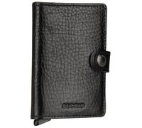 Secrid Vegetable Tanned Miniwallet - Geldbörse RFID 6.5 cm (black-black)