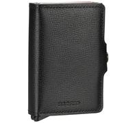 Secrid Kartenhalter Twinwallet Crisple Unisex Umschlagformat Schwarz